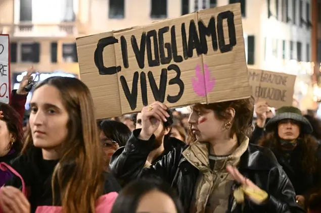 Corteo di Non una di meno, 25 novembre 2024