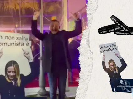 “Poveri comunisti” non è solo propaganda, il brand più amato dal governo arricchisce il neofascista Avaro