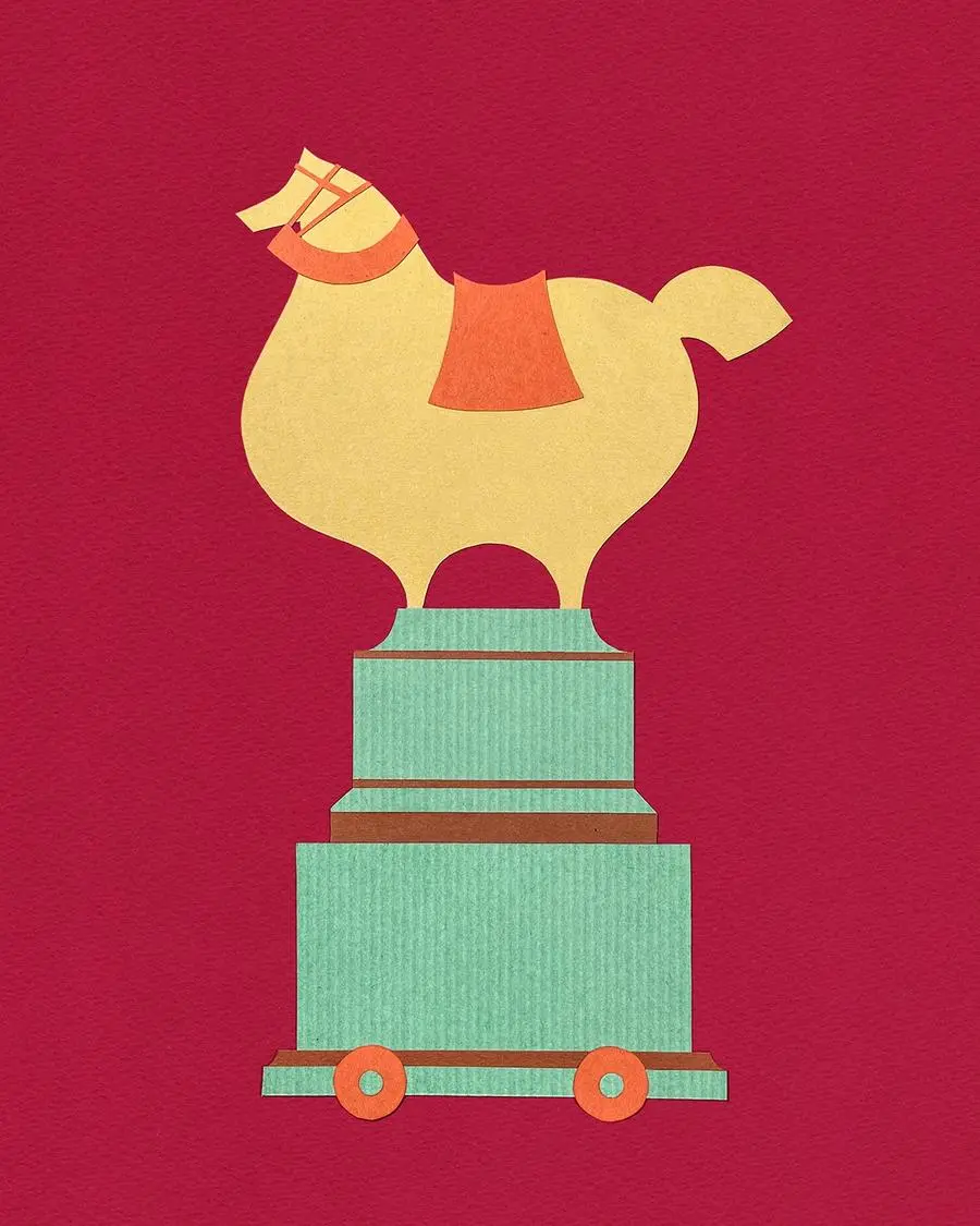 Illustrazione originale di Didier Falzone per Cose da maschi