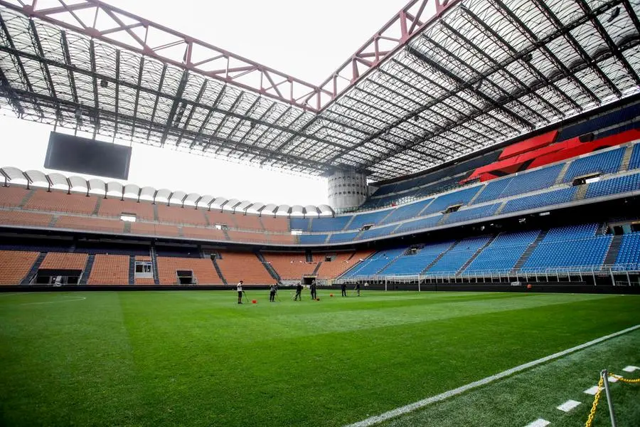 Lo stadio San Siro a Milano