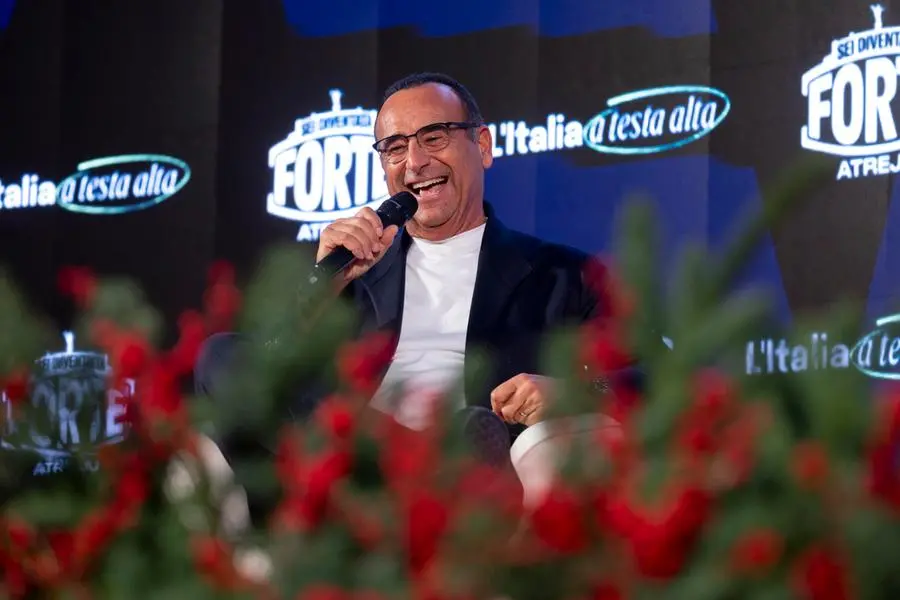 Il direttore artistico di Sanremo 2026 Carlo Conti
