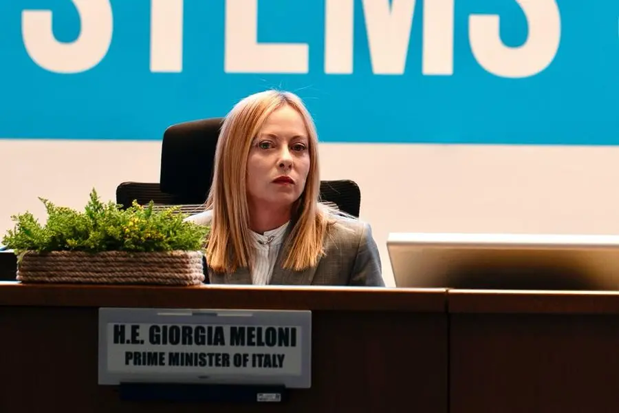 La premier Giorgia Meloni