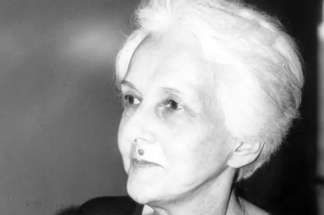 1999 Rossana Rossanda (Pola, 23 aprile 1924) è una giornalista, scrittrice e traduttrice italiana, dirigente del PCI negli anni cinquanta e sessanta e cofondatrice de il manifesto. nella foto: Rossanda Rossana