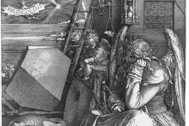 Melencolia I, incisione di Albrecht Dürer considerata una delle più famose rappresentazioni dell’accidia
