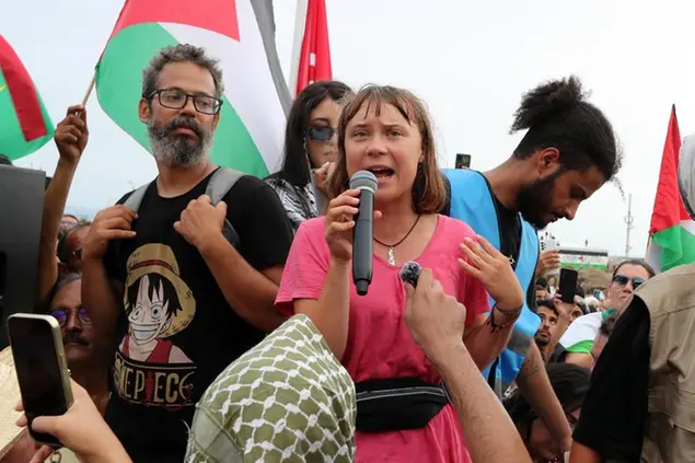 Greta Thunberg si è imbarcata con la Global Sumd Flotilla