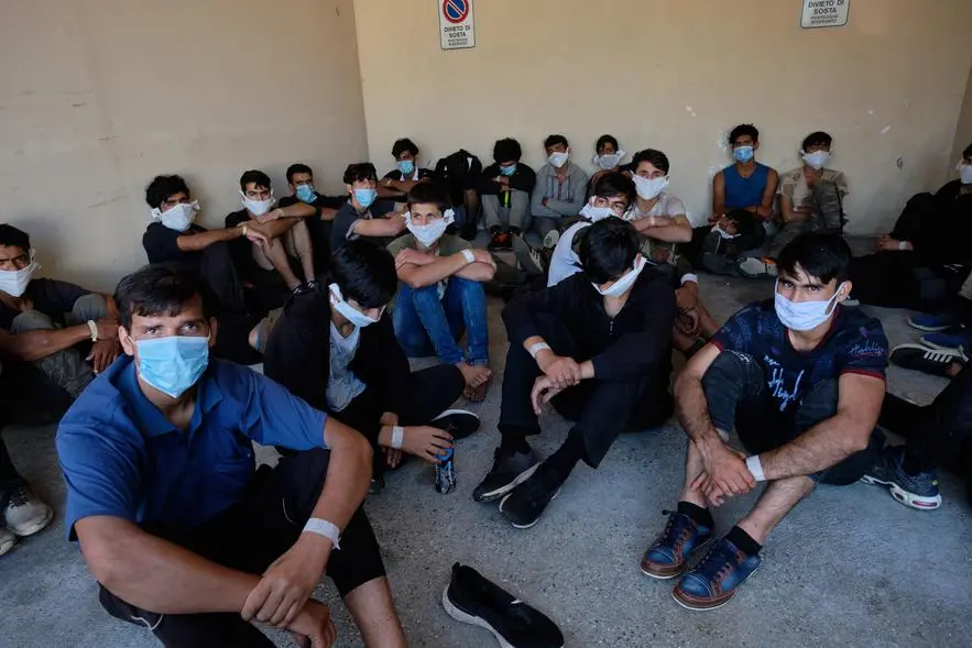 Trieste, operazioni di tracciamento degli ingressi clandestini provenienti dalla rotta balcanica (LaPresse)