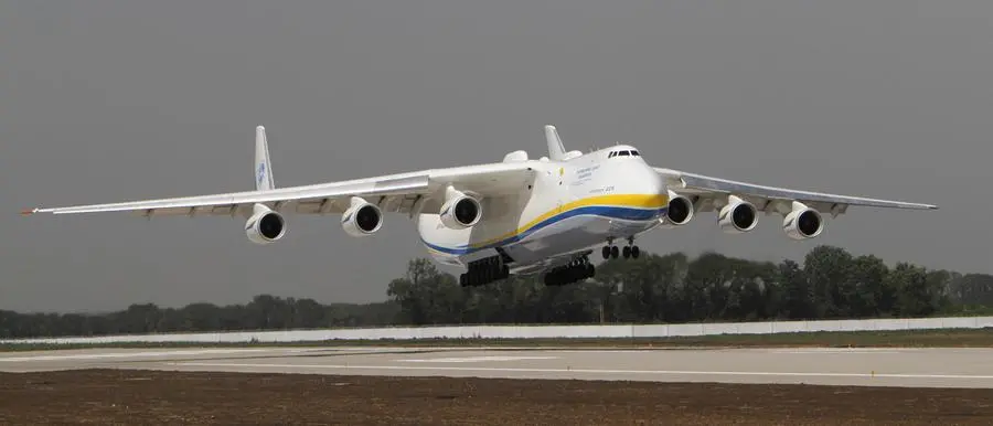 L'Antonov 225 Mriya (AP Photo/Sergey Vaganov, File)