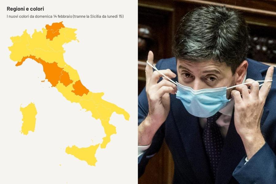 I Nuovi Colori Delle Regioni Abruzzo Liguria Toscana E Trento Arancioni