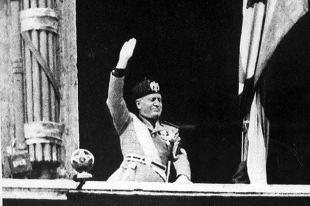 Benito Mussolini (foto Ansa)