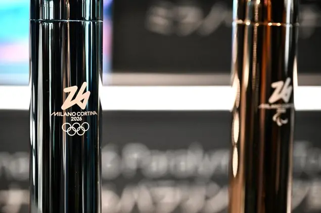 Il logo di Milano-Cortina 2026