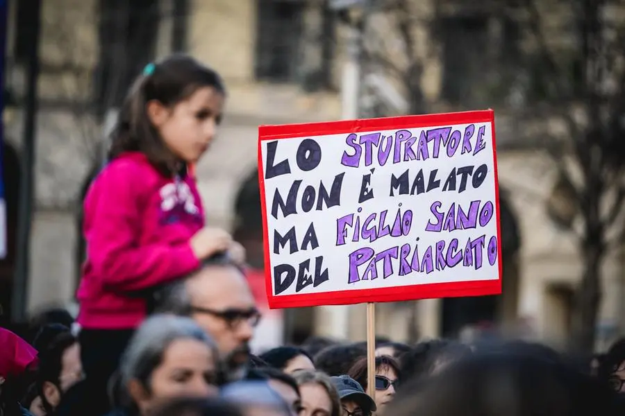 Una manifestazione organizzata da Non una di meno
