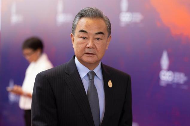 Wang Yi, Foreign Minister of China, attends the G20 Foreign Ministers Meeting in Nusa Dua, Bali / Indonesia. Photo by: Thomas Imo/picture-alliance/dpa/AP Images