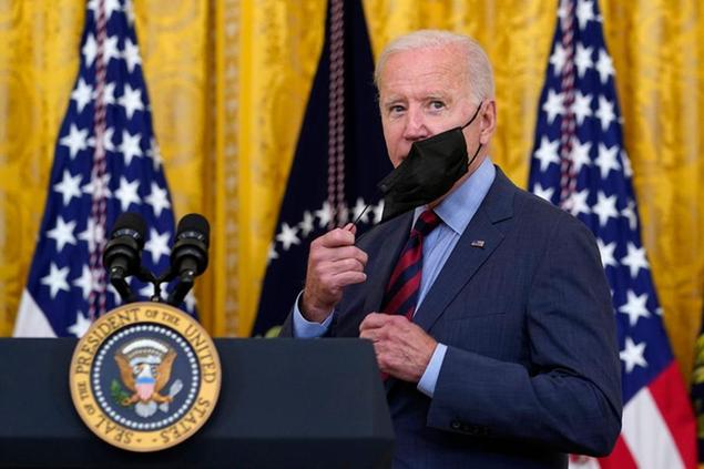 (Il presidente degli Stati Uniti, Joe Biden. Foto AP)