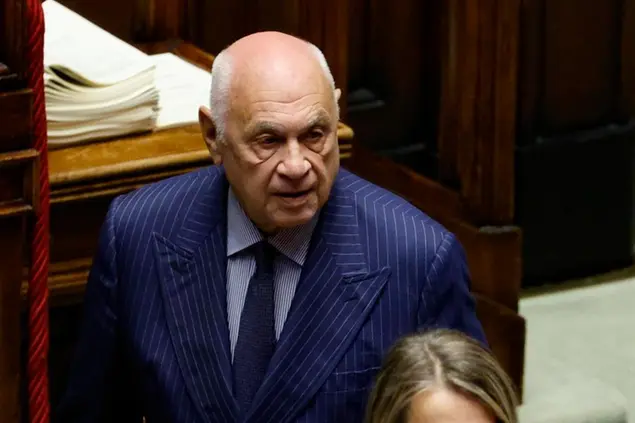 Il ministro della Giustizia, Carlo Nordio alla Camera