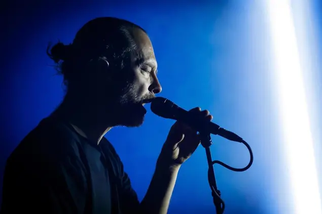 Il cantante Thom Yorke