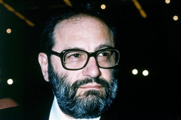 Italian writer and philosopher Umberto Eco, pictured during the opening of the Frankfurt International Book Fair in Germany on Oct. 6, 1987. (AP Photo/Udo Weitz)