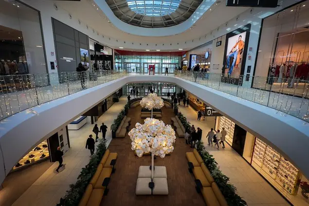 Un centro commerciale