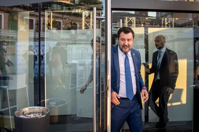 14/05/2022 Roma, Convention L'Italia che vogliamo della Lega con Matteo Salvini