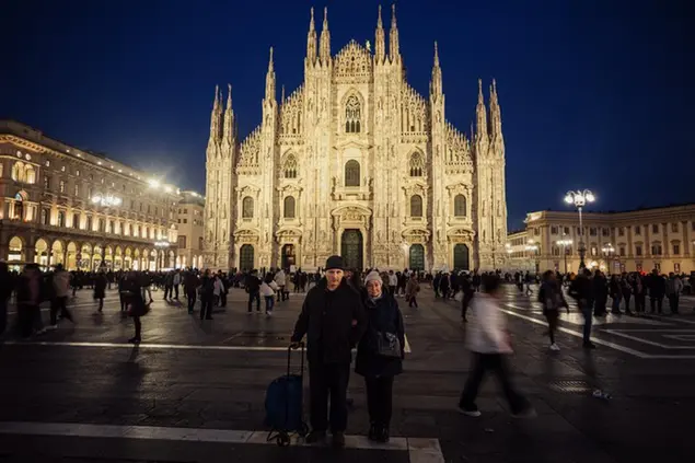 Duomo, Milano, Febbraio 2024. “Milano senza Dimora” – Courtesy of Luca Meola