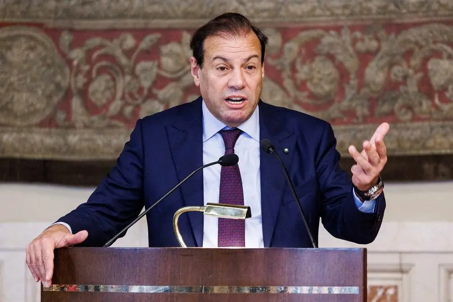 Foto Roberto Monaldo / LaPresse 09-03-2023 Roma Politica Presentazione dei risultati raggiunti nel 2002 e prospettive future dell'Agenzia delle Entrate Nella foto Maurizio Leo (viceministro Economia) 09-03-2023 Rome (Italy) Politics Presentation of the results achieved in 2002 and future prospects of the Revenue Agency In the pic Maurizio Leo