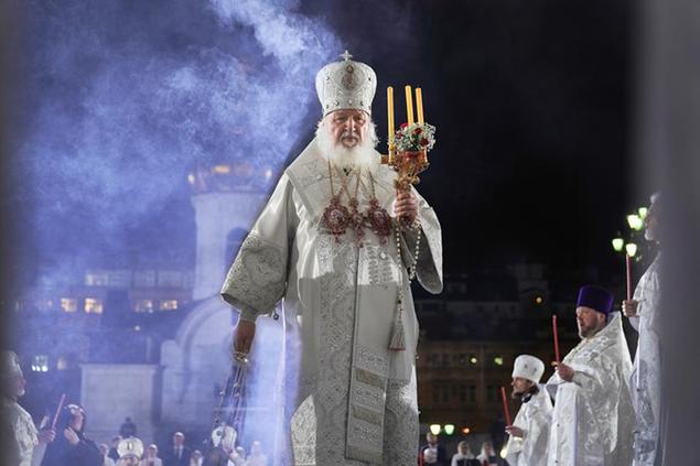 Oleg Varov, Russian Orthodox Church Press Service via AP