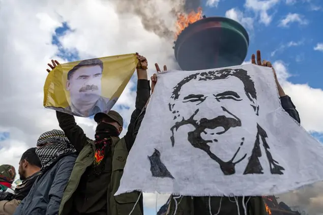 Manifestazione per Ocalan in Turchia