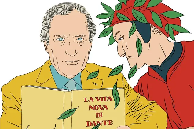 «Uno degli scopi di questo centenario è di adottare Dante come nume tutelare di questa Europa», dice Ossola.\\u00A0Illustrazione di Gianluca Costantini