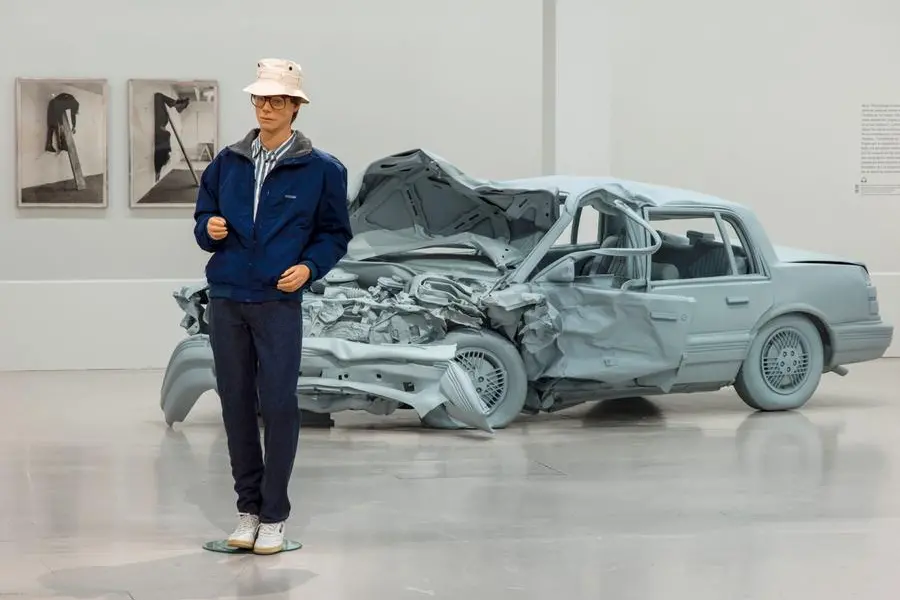 Charles Ray, veduta parziale della mostra al Centre Pompidou, Paris, 2022. Photo Bertrand Prévost @Centre Pompidou-Bertrand Prévost