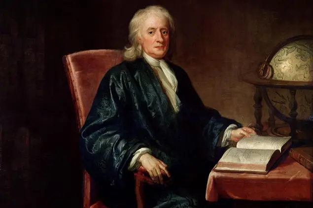 Enoch Seeman Ritratto di Isaac Newton (1642-1727)\\u00A0National Portrait Gallery, London, UK