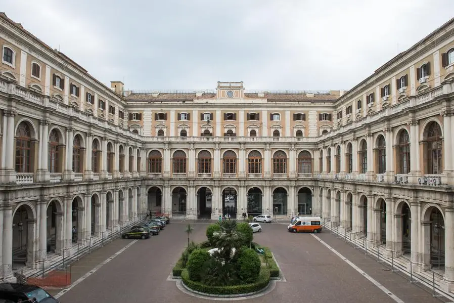The Italian Economic and Finance Ministry (Ministero dell'Economia e delle Finanze, MEF) in Rome, 15 May 2015. Photo by: Armin Weigel/picture-alliance/dpa/AP Images