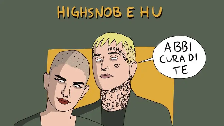 Highsnob e Hu a Sanremo con la canzone “Abbi cura di te”, ecco il testo