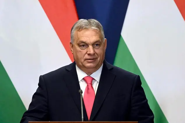 Il premier ungherese. Foto Ansa
