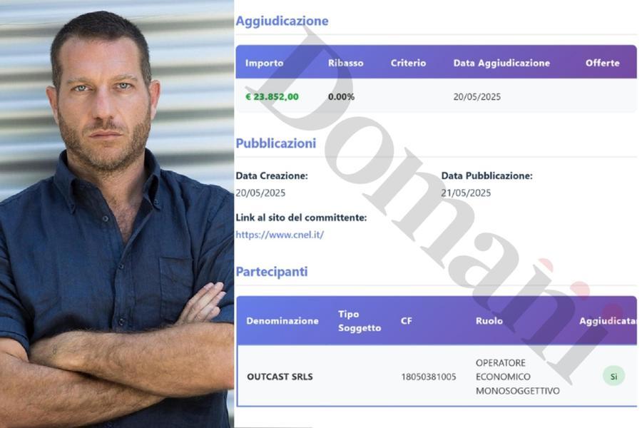 Daniele Piervincenzi riceve quasi 50mila euro dal Cnel per servizi su Brunetta, tensioni interne a Report