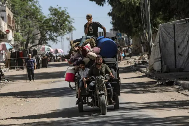 L'evacuazione a Gaza City