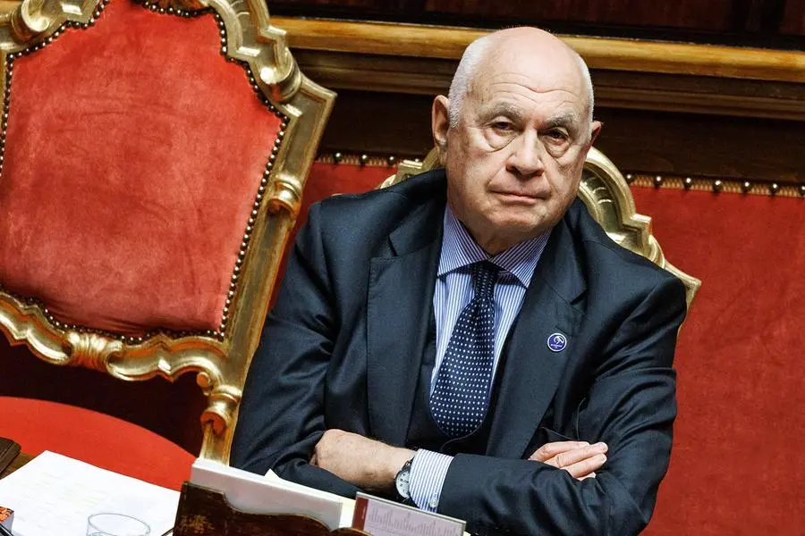 Foto Roberto Monaldo / LaPresse 01-12-2022 Roma Politica Senato - Question time Nella foto Carlo Nordio 01-12-2022 Rome (Italy) Politics Senate - Question time In the pic Carlo Nordio