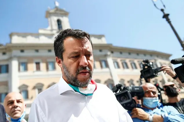 L'ex ministro dell'Interno, Matteo Salvini