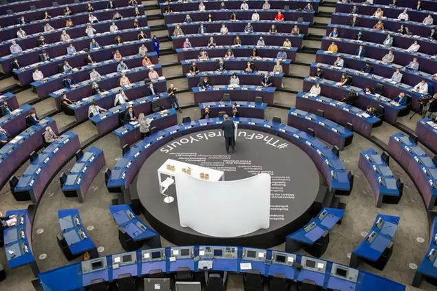 (I cittadini a Strasburgo alla conferenza sul futuro dell'Europa. Foto Parlamento europeo)