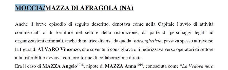 Il passaggio dell'informativa della Dia sui legami tra camorra e 'ndrangheta