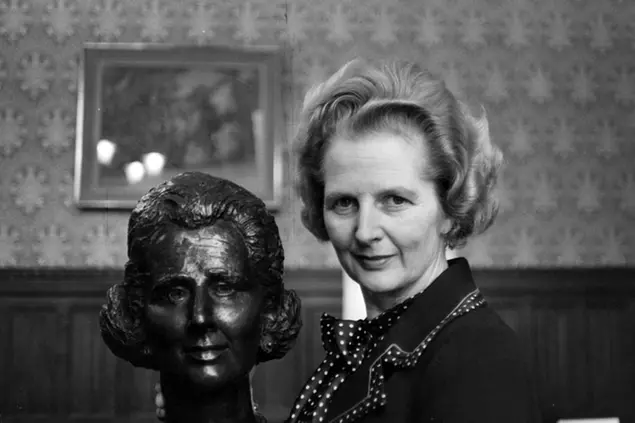 13/11/1975 archivio storico Margaret Hilda Thatcher, nata Roberts (Grantham, 13 ottobre 1925 – Londra, 8 aprile 2013), è stata una politica britannica. nella foto: Thatcher Margaret