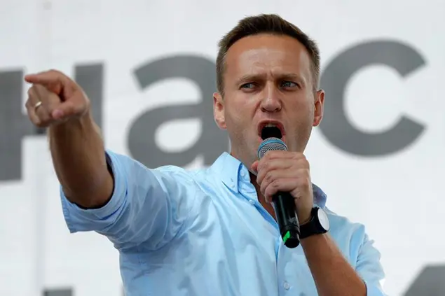 (Aleksej Navalnyj. Foto LaPresse)