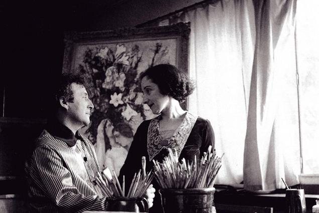 Marc and Bella Chagall, August 1934, Paris.