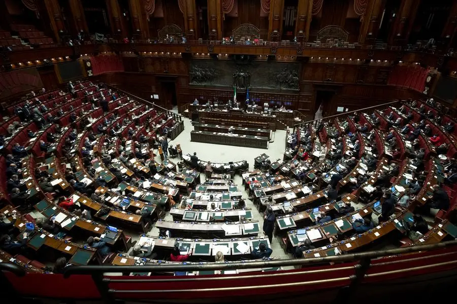 L'aula della Camera (LaPresse)