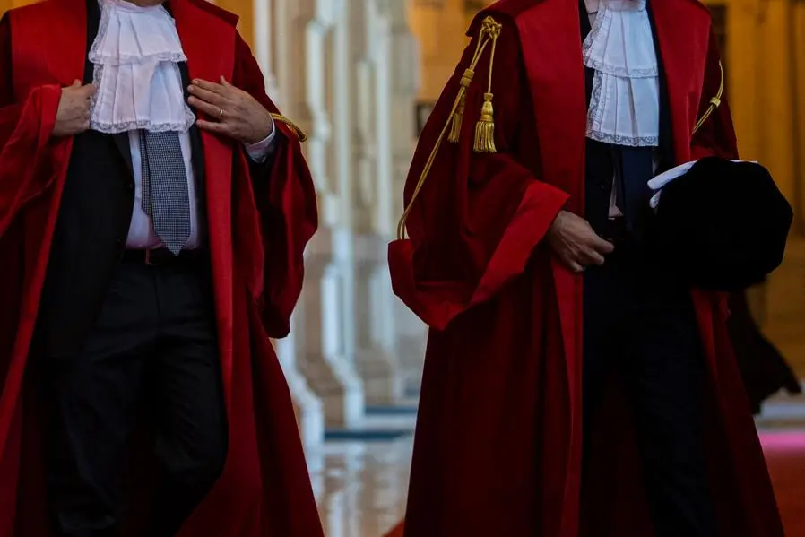 Foto Valerio Portelli/LaPresse 31-01-2020 Roma, Italia Cerimonia di inaugurazione dell\\\\'anno giudiziario Cronaca Nella Foto: Cerimonia di inaugurazione dell\\\\'anno giudiziario Photo Valerio Portelli/LaPresse 31 January 2020 Rome, Italy Inauguration ceremony of the judicial year News In The Pic: Inauguration ceremony of the judicial year