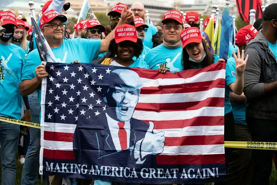 Supporter di Donald Trump (AP Photo/Jose Luis Magana)