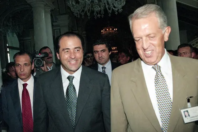 Alfredo Ambrosetti con Antonio Di Pietro