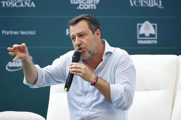 Il ministro delle Infrastrutture e leader della Lega, Matteo Salvini