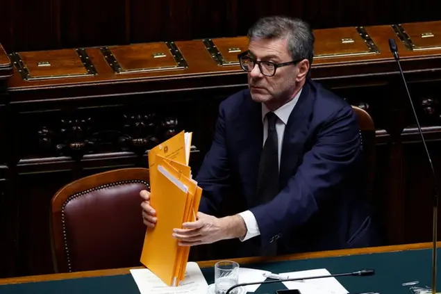 Il ministro dell'Economia Giancarlo Giorgetti