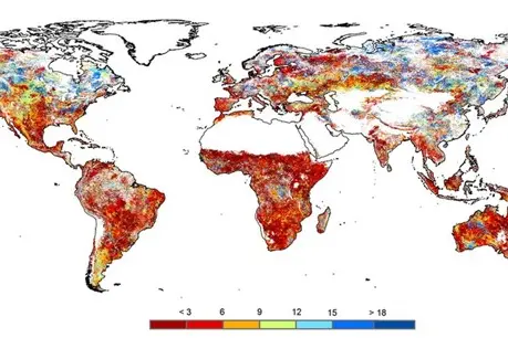 Tracciamento globale Spei sulla siccità