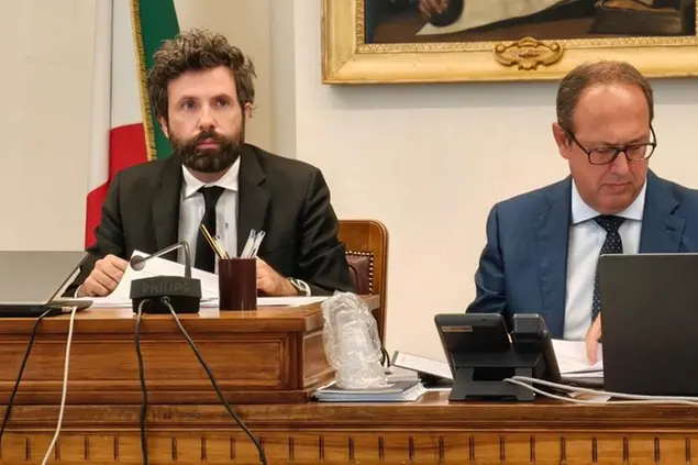 Riunione dell' ufficio di presidenza della Giunta per le autorizzazioni della Camera presieduta dal deputato Devis Dori