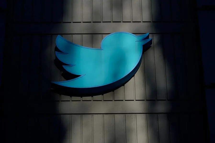 FILE - A sign at Twitter headquarters is shown in San Francisco, Friday, Nov. 18, 2022. Elon Musk's Twitter has dissolved its Trust and Safety Council, the advisory group of nearly 100 independent civil, human rights and other organizations that the company formed in 2016 to address hate speech, child exploitation, suicide, self-harm and other problems on the platform. The council had been scheduled to meet with Twitter representatives on Monday night, Dec. 12. But Twitter informed the group via email that it was disbanding it shortly before the meeting was to take place, according to multiple members. (AP Photo/Jeff Chiu, File) Associated Press/LaPresse EDITORIAL USE ONLY/ONLY ITALY AND SPAIN